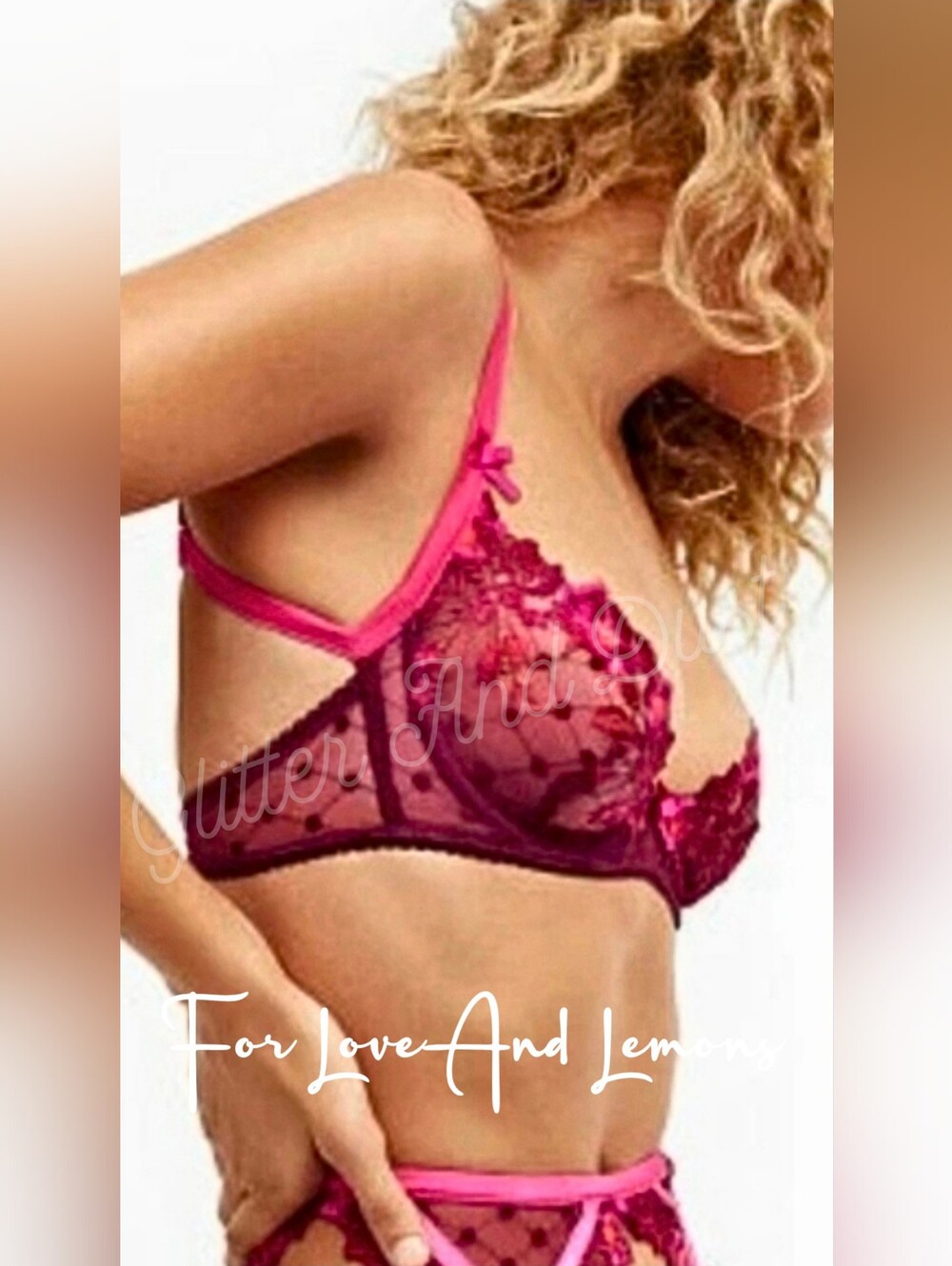 For Love And Lemons Sunset  Scoop Magnolia Bra